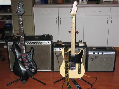 Guitars and amps